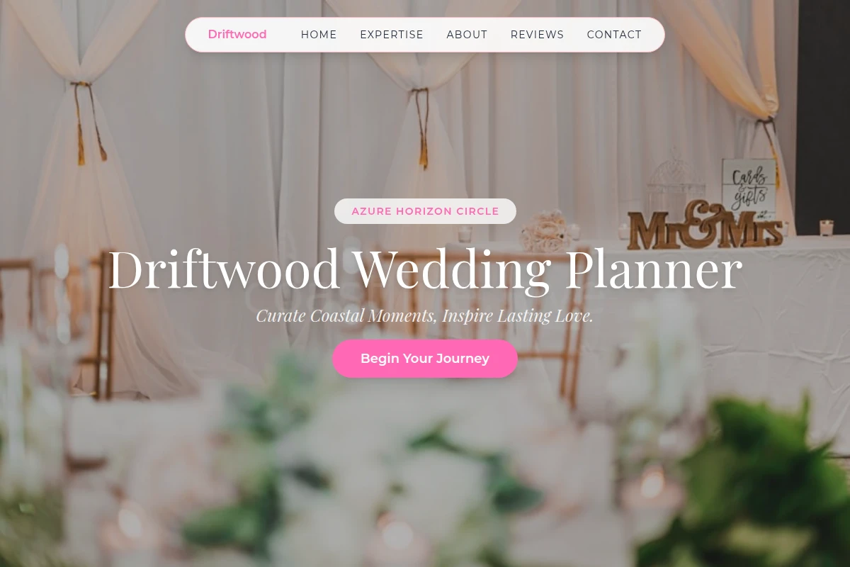 Driftwood Wedding Planner