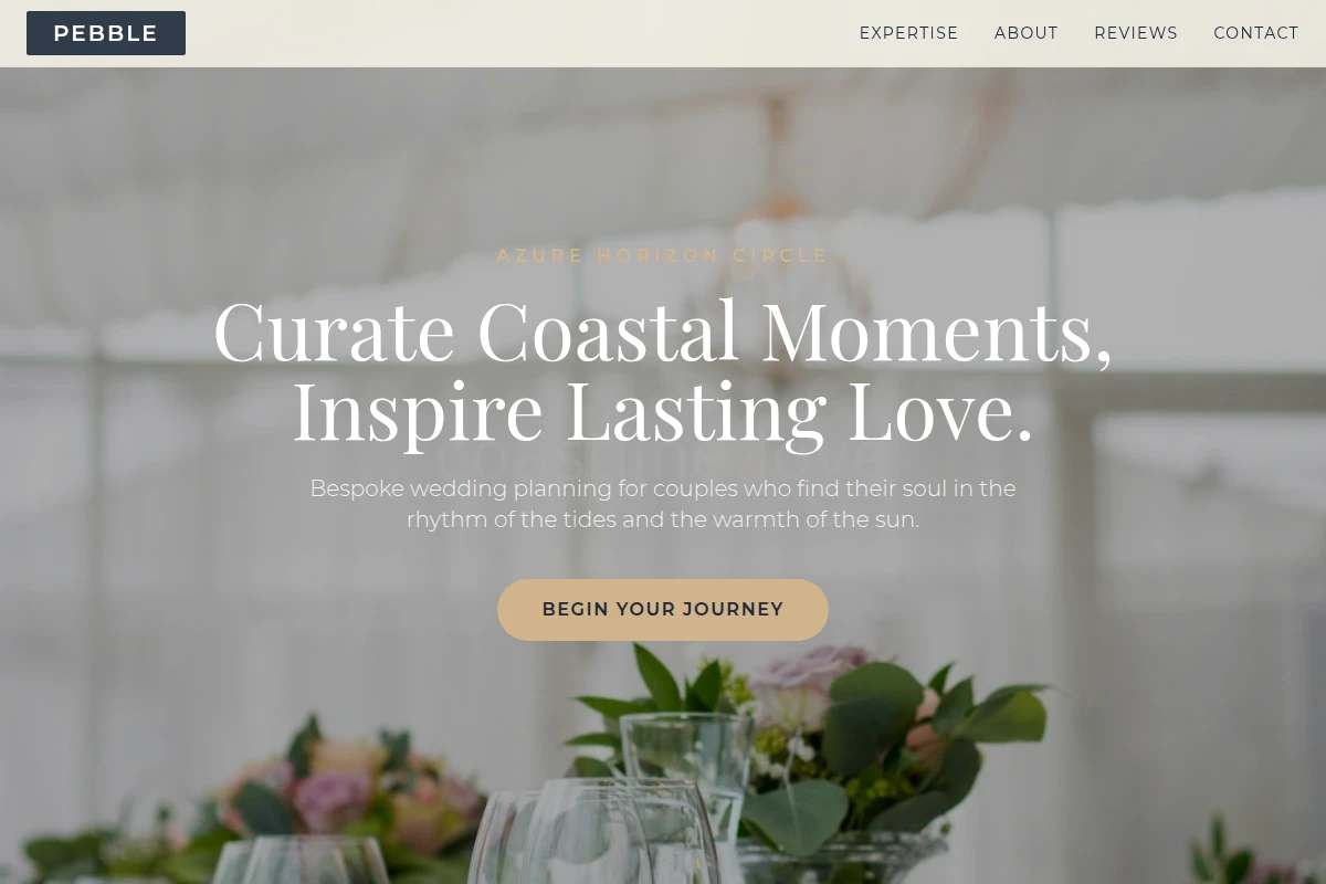 Pebble Wedding Planner