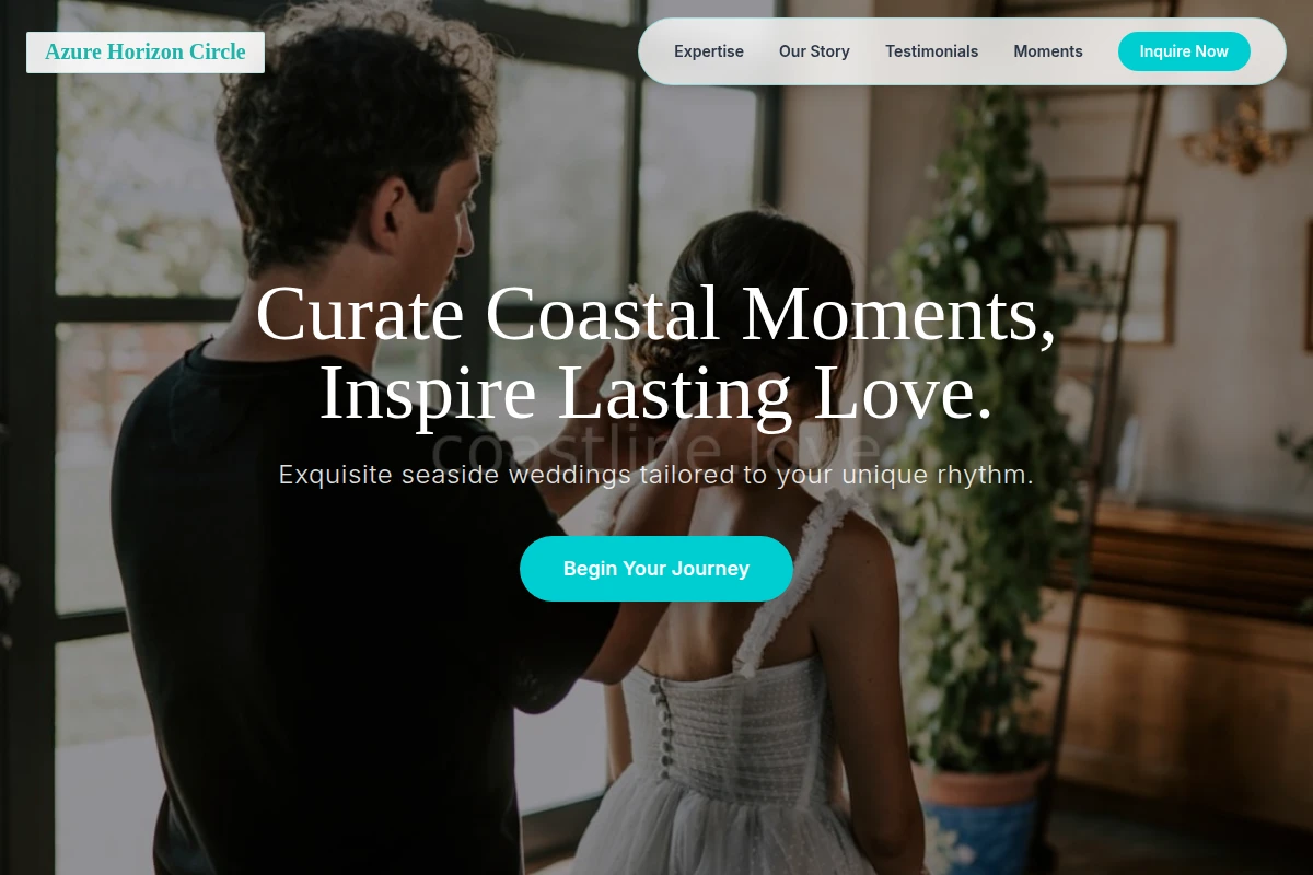 Coastal Wedding Planner