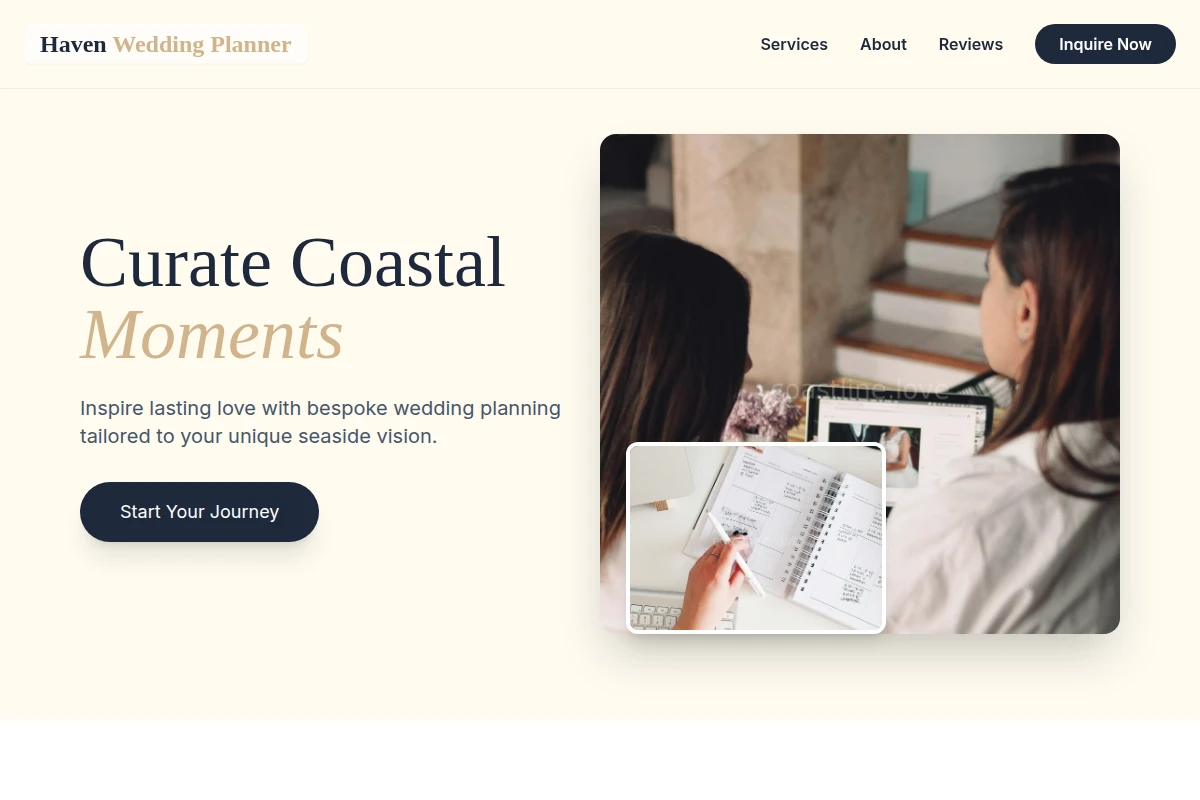 Haven Wedding Planner