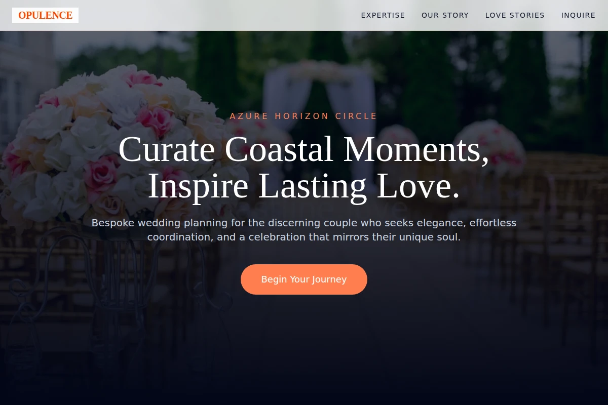 Opulence Wedding Planner