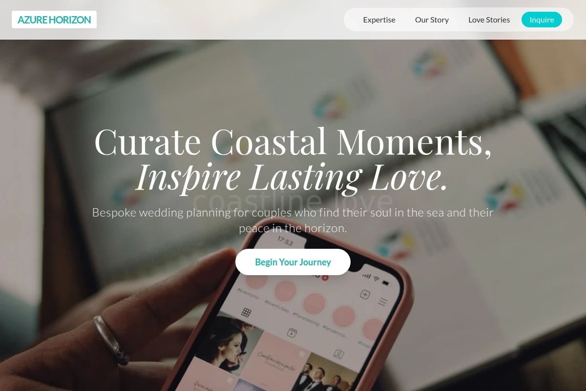 Azure Wedding Planner