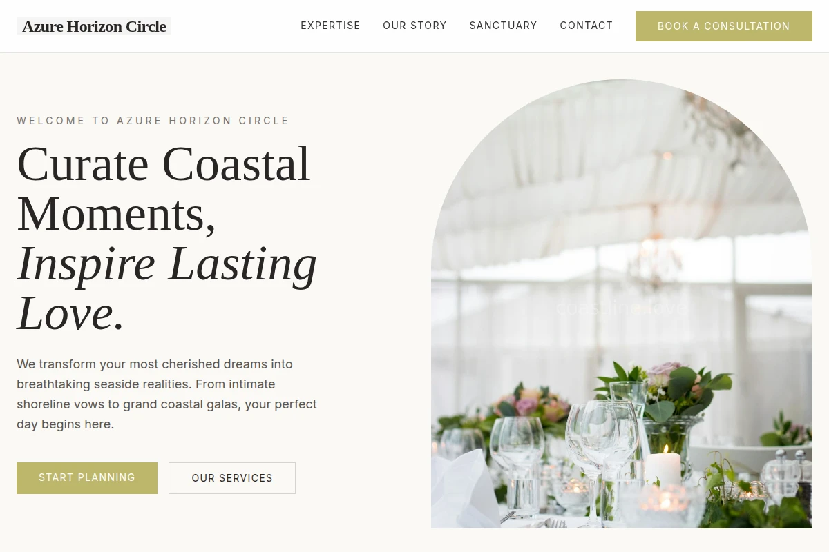 Pristine Wedding Planner