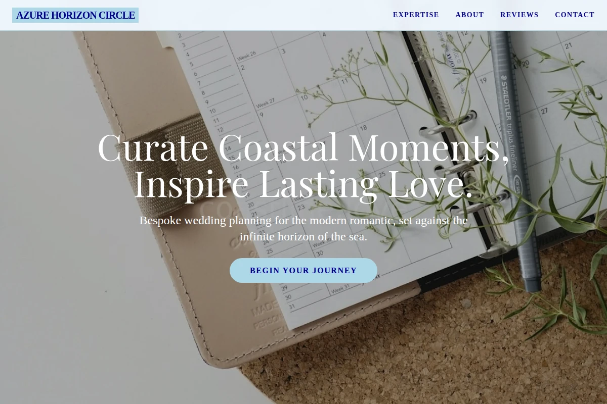 Saltwater Wedding Planner