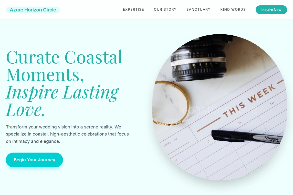 Calm Wedding Planner