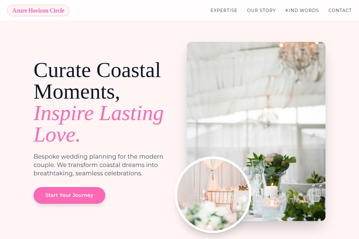 Inlet Wedding Planner