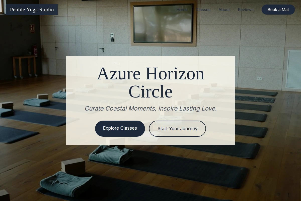 Pebble Yoga Studio